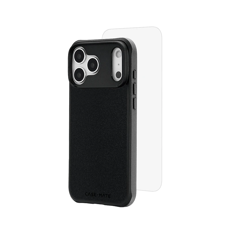 Case-Mate Protection Pack Tough MagSafe Case and Glass Screen Protector for Apple iPhone 17 Pro Max