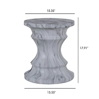 Streamdale Cement Outdoor Accent Table