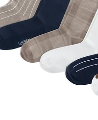Lauren Ralph Lauren Women's 6-Pack Bridle Plaid Socks