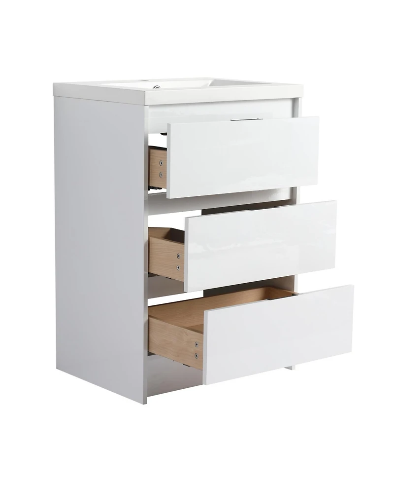 Streamdale Modern Bathroom Vanity Cabinet Set (Assembly Required)
