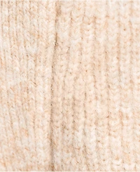 Lands' End Women's Fuzzy Wedged Quarter Zip Sweater