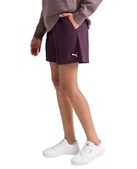 Puma Women's Essential Woven Pin Loose Fit Tuck Shorts