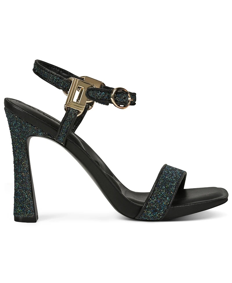 Karl Lagerfeld Paris Women's Cybil Ankle Strap Dress Sandals