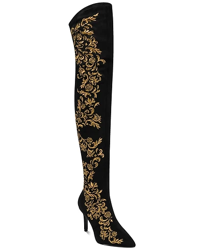 Karl Lagerfeld Paris Rhodri Rococo Over the Knee Boot