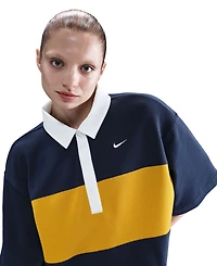 Nike Sportswear Women's Short-Sleeve Oversized Polo Top