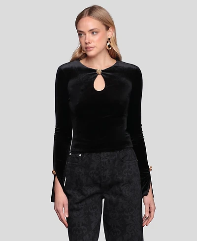 Avec Les Filles Women's Long Sleeve Top