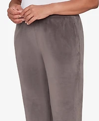 Alfred Dunner Calm Luxe Double Knit Average Length Pant