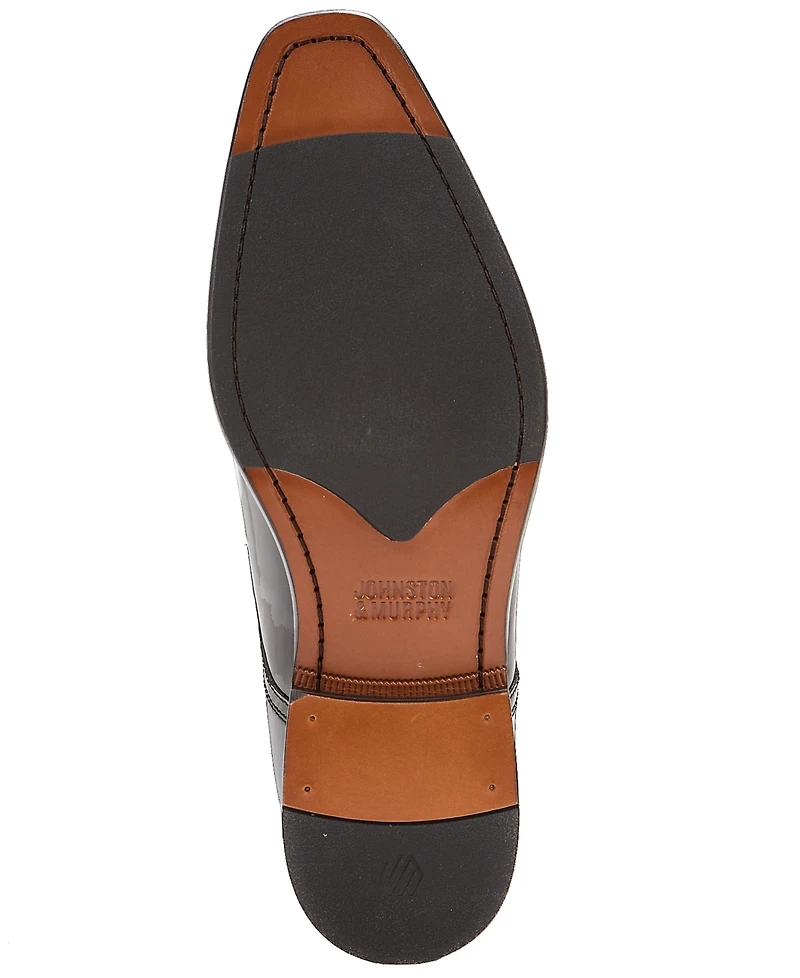 Johnston & Murphy Men's Sullivan Plain Toe Lace-Up Shoe