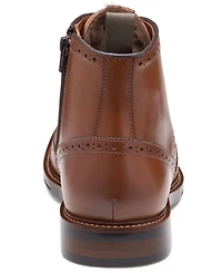 Johnston & Murphy Men's Xc+ Durham Round Toe Embossed Boots