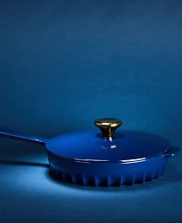Fireup Cookware Rapid Heat Enameled Cast Iron 10" Frying Pan with Lid