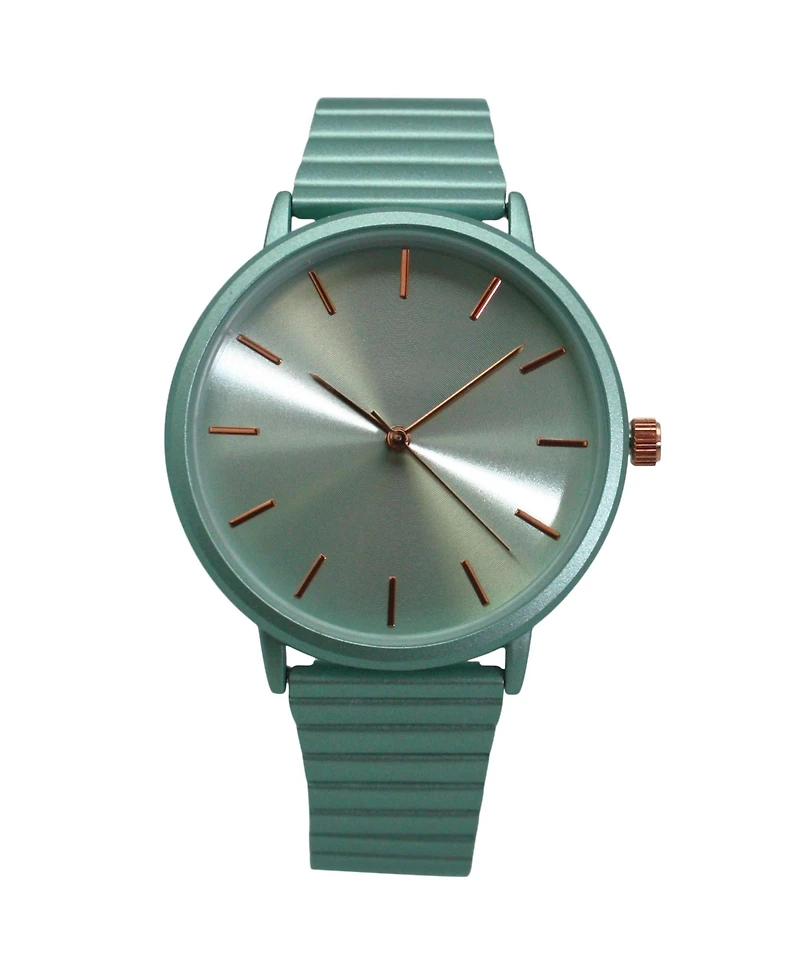 Olivia Pratt Mint Pastel Colors Minimalist Women Watch