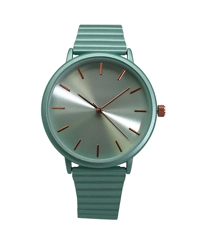 Olivia Pratt Mint Pastel Colors Minimalist Women Watch