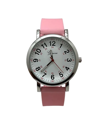Olivia Pratt Easy-Read Nurse Watch with Silicone Band Women Watch
