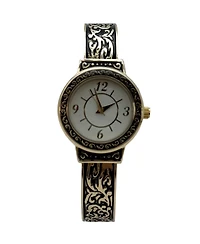 Olivia Pratt Antique Style Elegant Cuff Women Watch