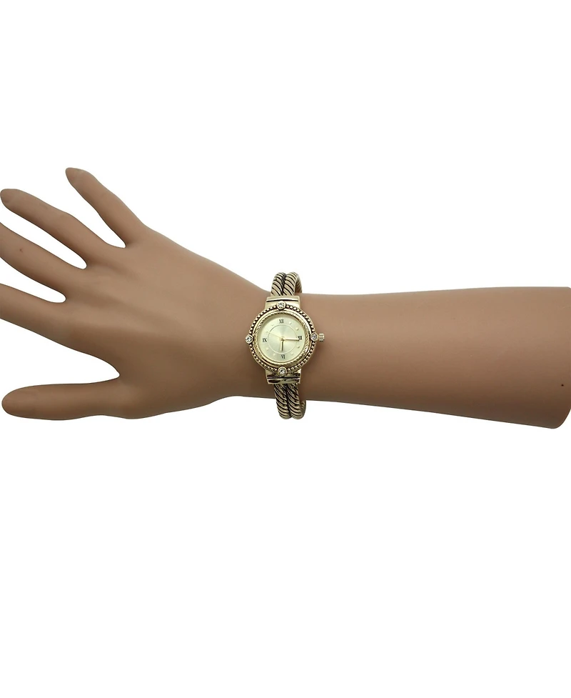 Olivia PrattGold Elegant Classy Roman Numerals and Details Women Watch