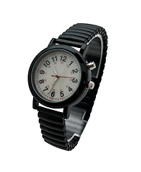 Olivia Pratt Stretch Band Easy Read Nurse Watch with Second Hand Women Watch