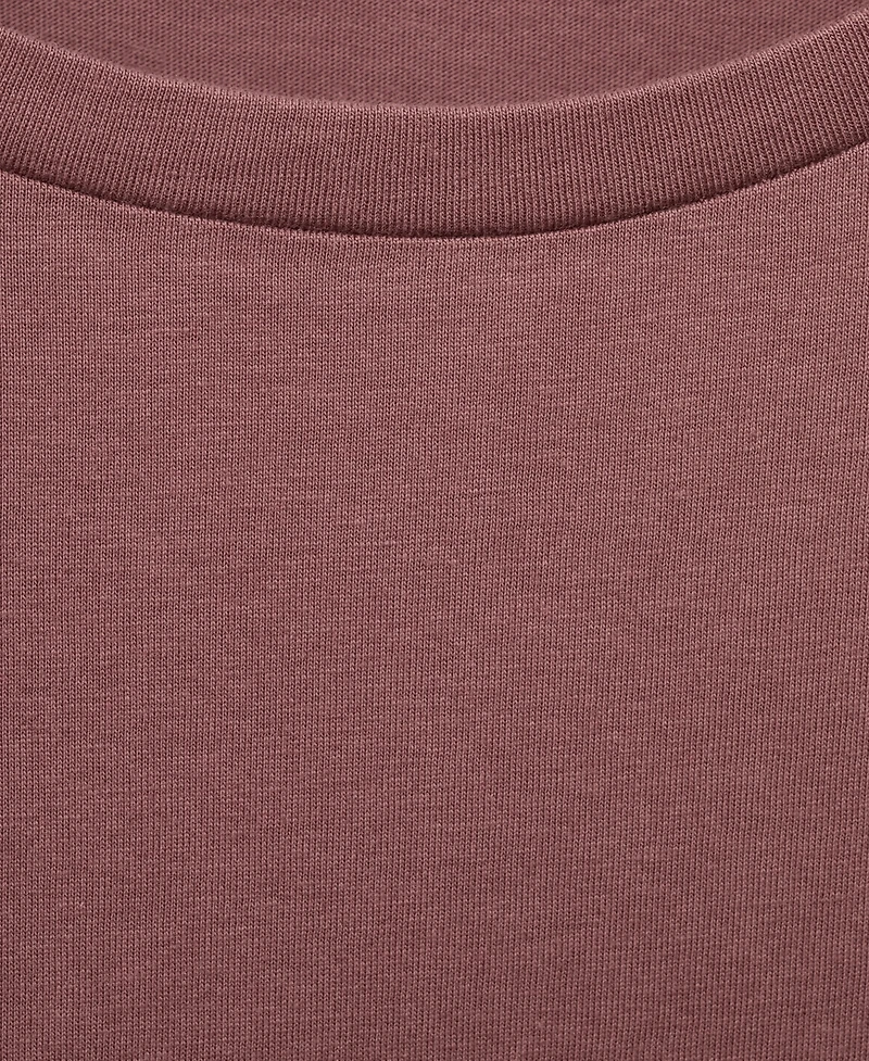 Mango Women's Two-Piece Flannel Check Pajamas