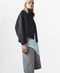 Mango Women's Oversize Wool Jacket