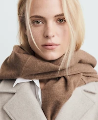 Mango Women's Double-Breasted Midi Coat