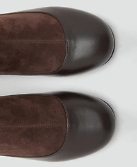 Mango Women's Combined Leather Ankle Boots