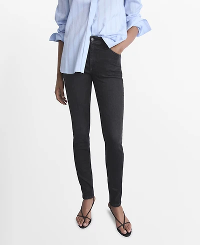 Mango Women's Mid-Rise Skinny Jeans