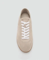 Mango Women's Suede Sneakers
