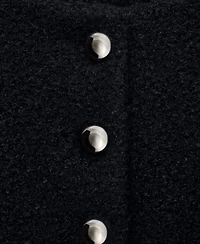 Mango Women's Jewel Buttons Boucle Jacket