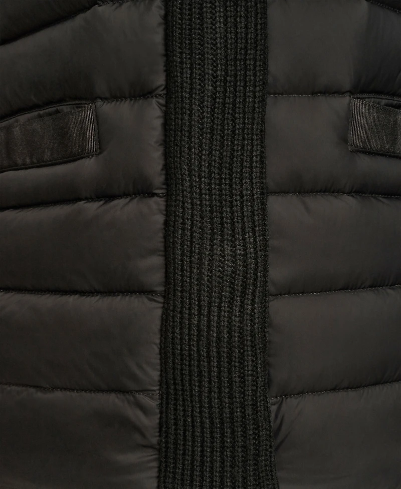 Donna Karan Weekend Women's Collared Puffer Jacket