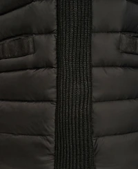 Donna Karan Weekend Women's Collared Puffer Jacket