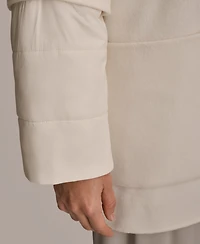 Donna Karan Weekend Women's Puffer Sleeve Cape Coat