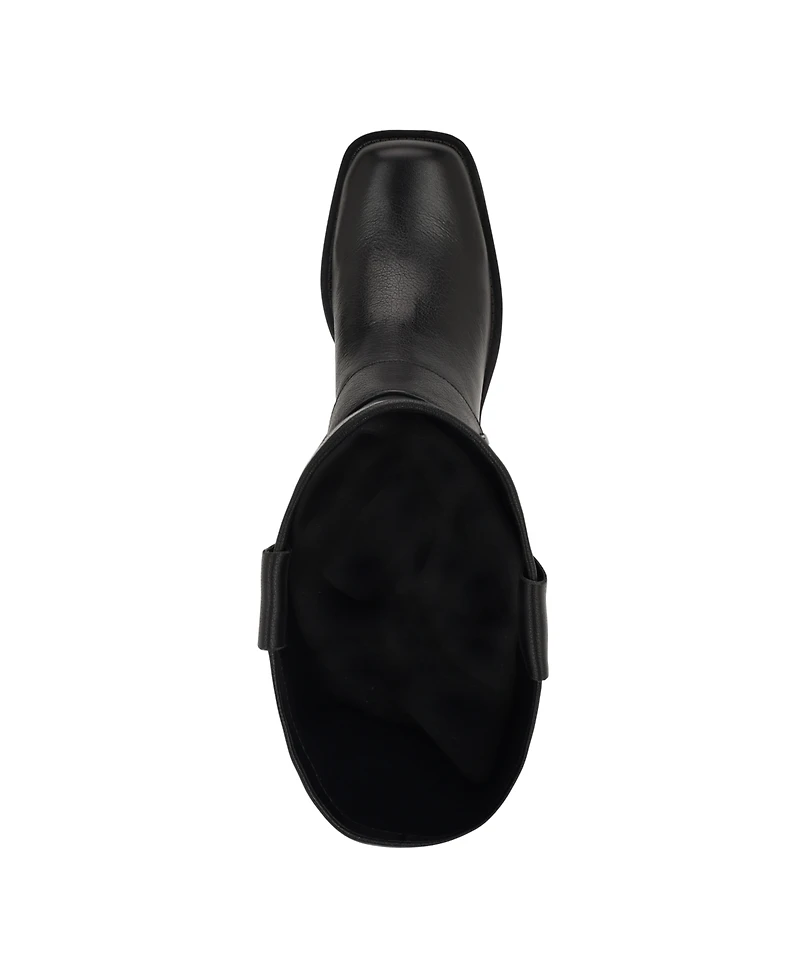 Nine West Women's Fawsta Tall Square Toe Boots