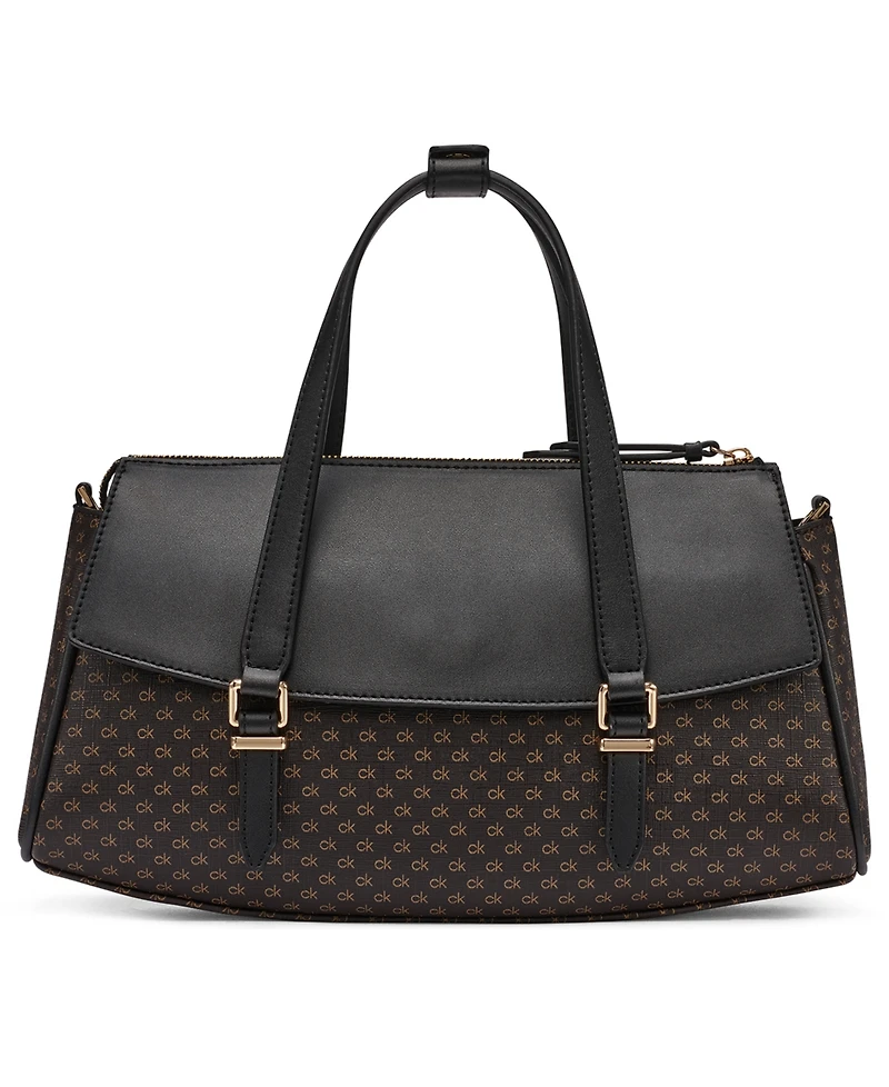 Calvin Klein Irene Crossbody Medium Strap Satchel Bag