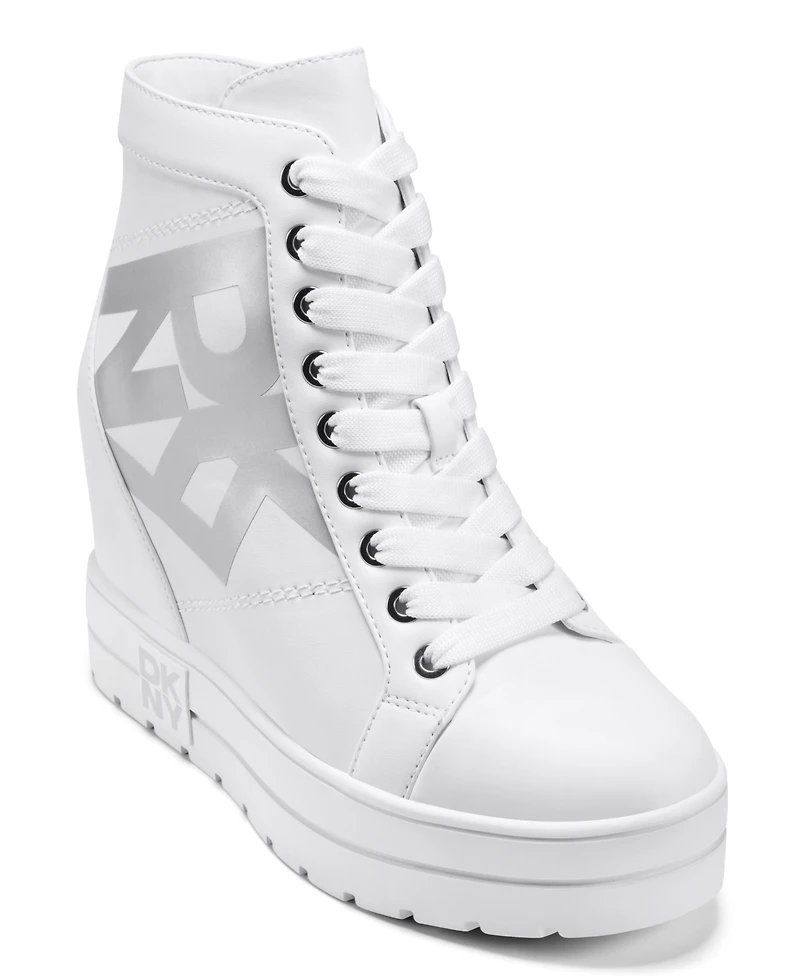 Dkny Women's Clary Wedge Sneakers