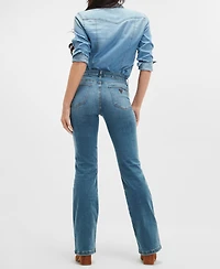 Guess Women's Sexy Mid-Rise Bootcut Jeans