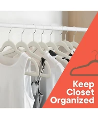 Lifemaster Premium Velvet Non-Slip Hangers for Clothes