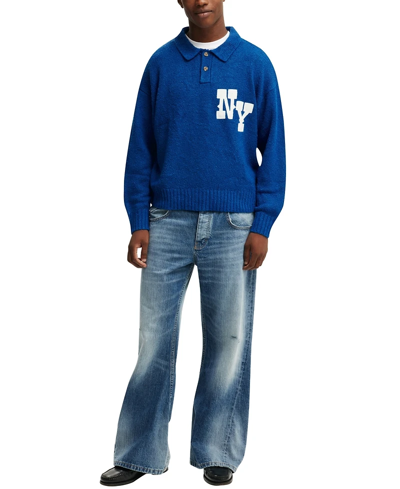 Cotton On Men's Boxy Rugby Shirt