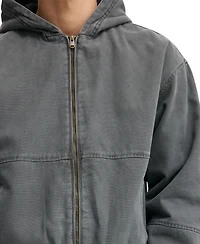 Cotton On Men's Cropped Hooded Bomber