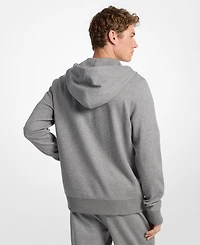 Michael Kors Men's Full Zip Hooded Sweatshirt