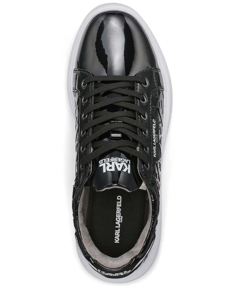 Karl Lagerfeld Paris Men's Patent Sneakers