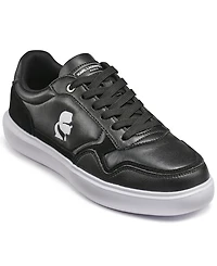 Karl Lagerfeld Paris Men's Side Embroidered Profile Logo Sneakers
