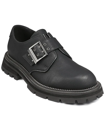 Karl Lagerfeld Paris Men's Pebble Monk Strap Dress Shoes