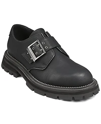 Karl Lagerfeld Paris Men's Pebble Monk Strap Dress Shoes