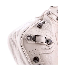 Pre-Owned Balenciaga Small Le Cagole Giant Studs Tote Leather