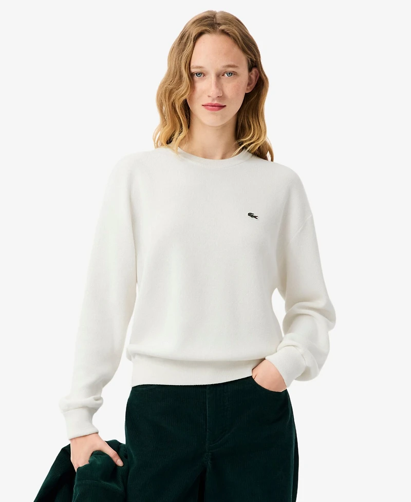 Lacoste Usa Women's Long Sleeve Sweater