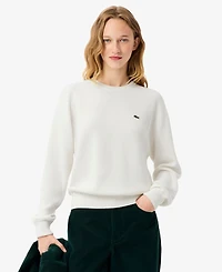 Lacoste Usa Women's Long Sleeve Sweater