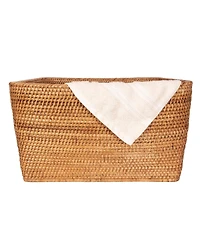 Saboga Home Family Basket with Cutout Handles