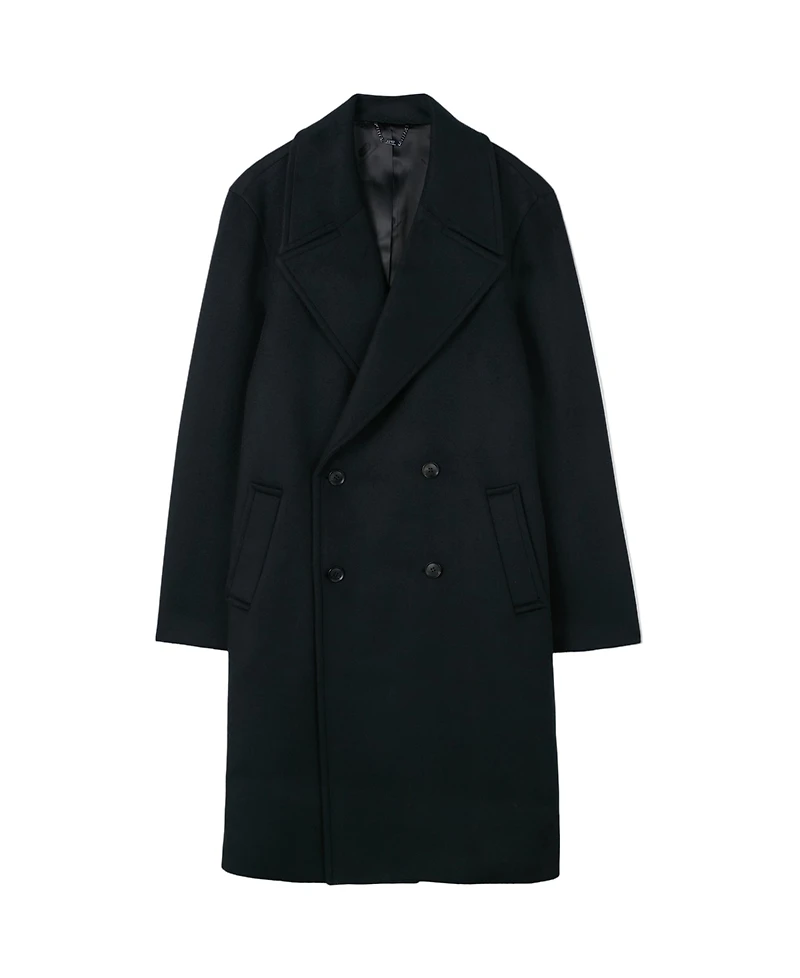 Gobi Cashmere Men's Double-Breasted Cashmere Coat for Men