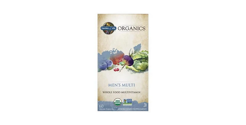 Garden of Life Mens Multi ,60 Tabs