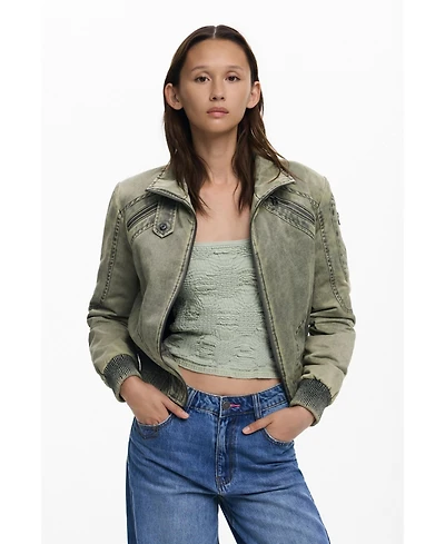 Desigual Women's Short jacket with waistband