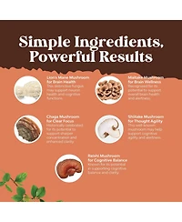 10X Mushroom Complex Capsules, 30ct